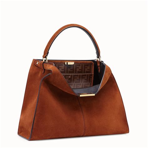 borsa fendi peekaboo|Fendi peekaboo suede.